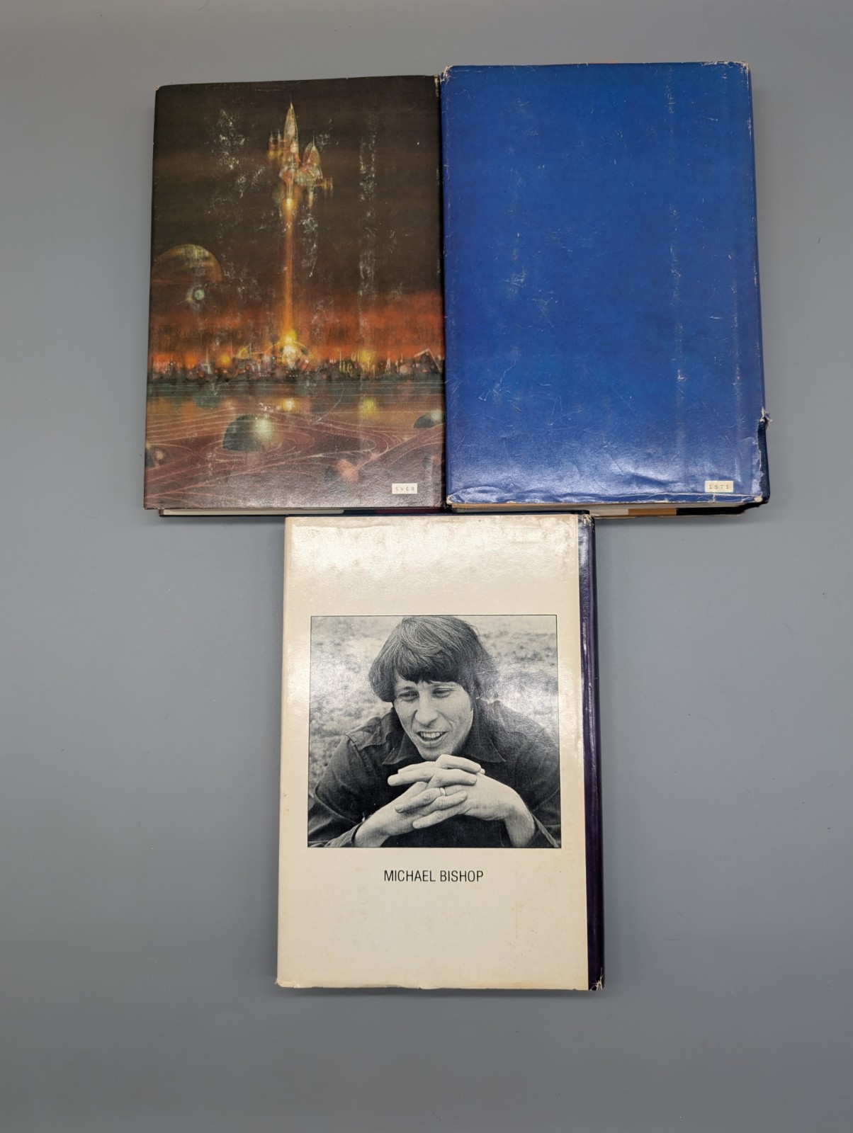 Lot Of 9 Vintage Science Fiction Sci-fi Books Hardcover Zelazny Pohl Foster…