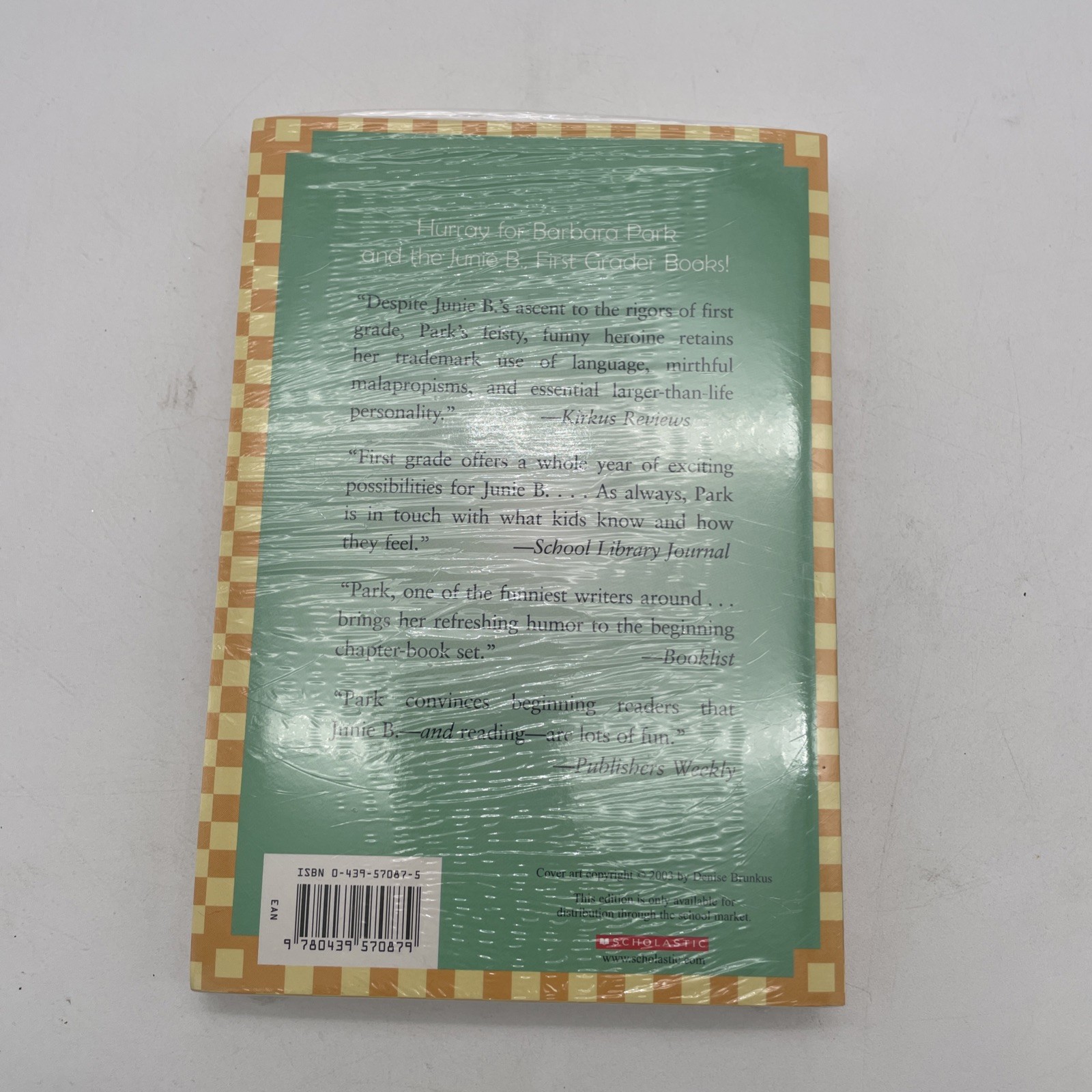 Junie B. Jones First Grader Children’s Books Lot of 3 Softcover Books Sealed