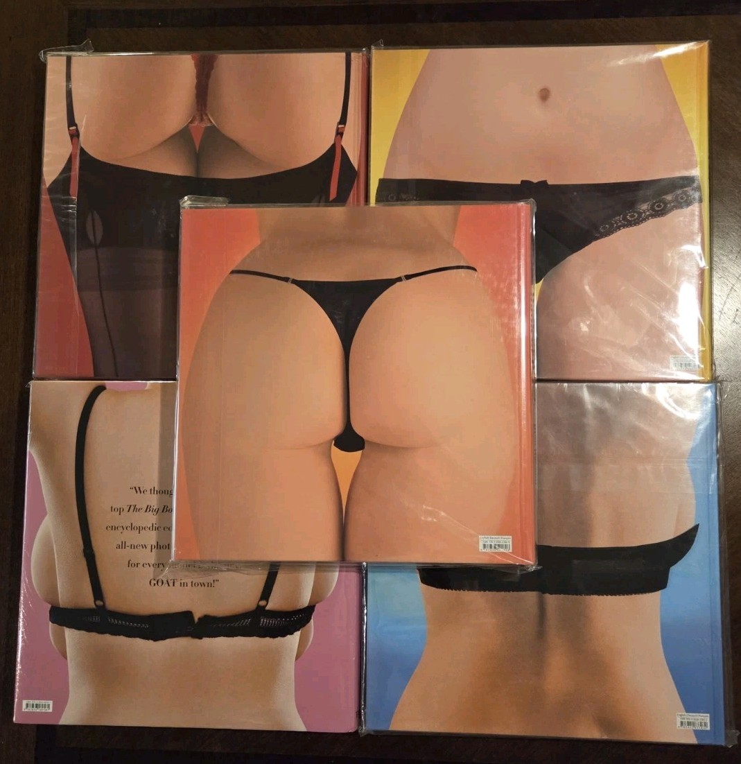 Big Book Set Pussy, Breasts, Bigger Breasts, Butt, Legs Taschen Dian Hanson New