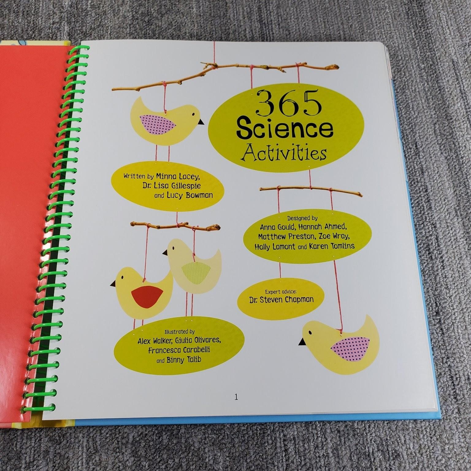 365 Science Activities Lacey Gillespie Bowman 2018 Illustrated Usborne
