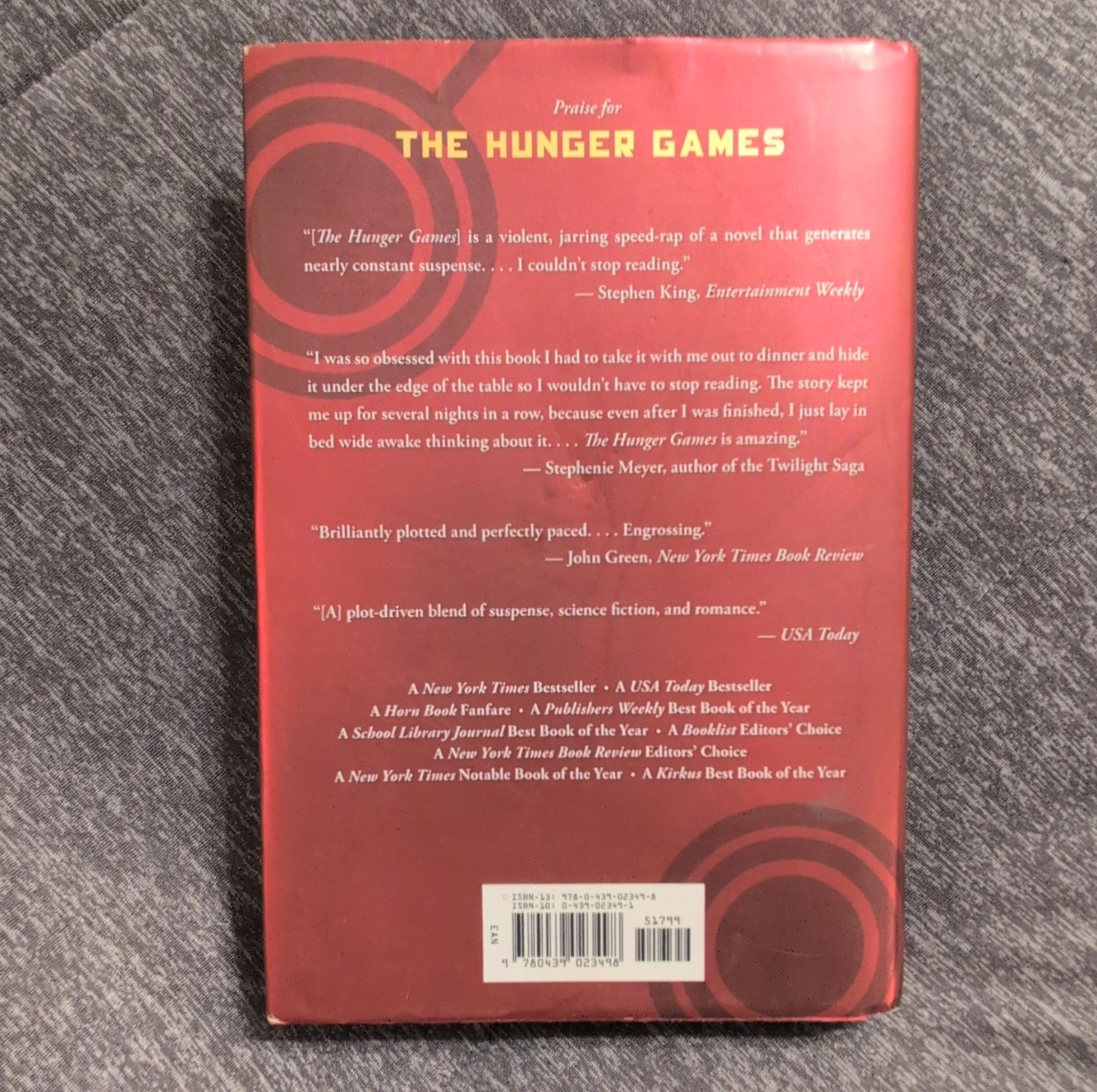 Catching Fire by Suzanne Collins, Scholastic Press Hardcover First Edition