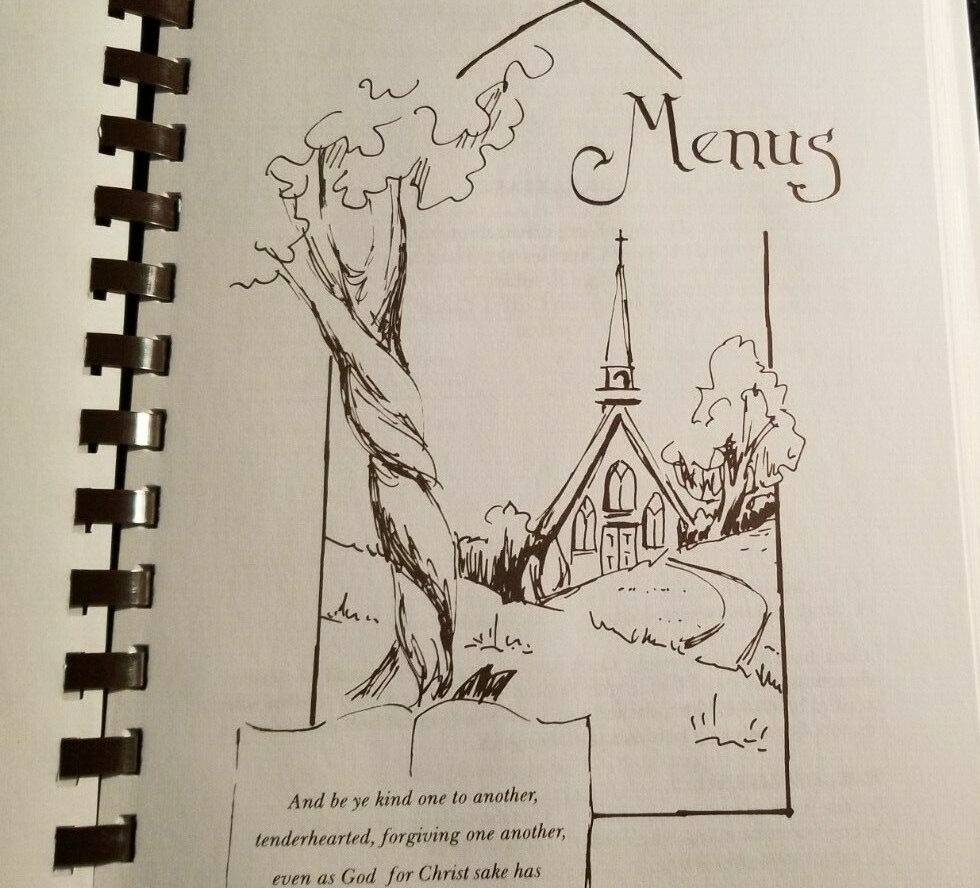 1978 THE PASTORS WIVES COOKBOOK Sybil DuBose Wimmer 349 Pages of RECIPES Spiral