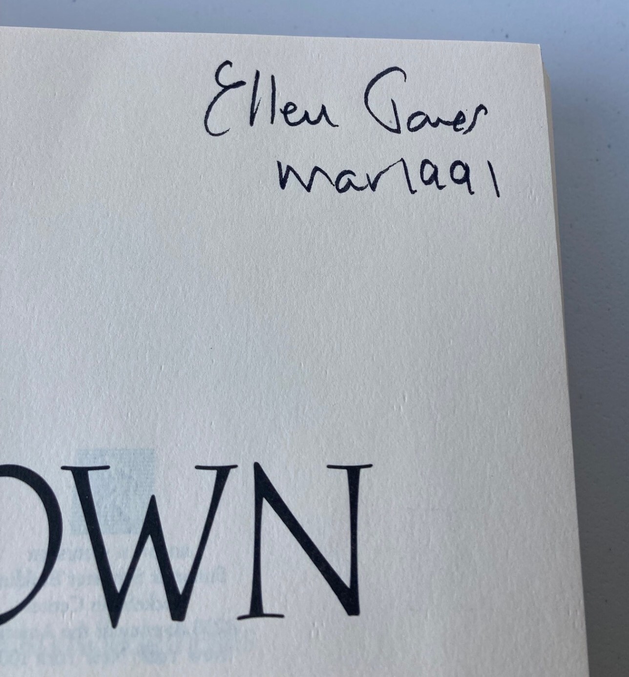 The Fatal Crown, Ellen Jones, 1993, Hardcover, 1st Edition, 1st Printing, Signed