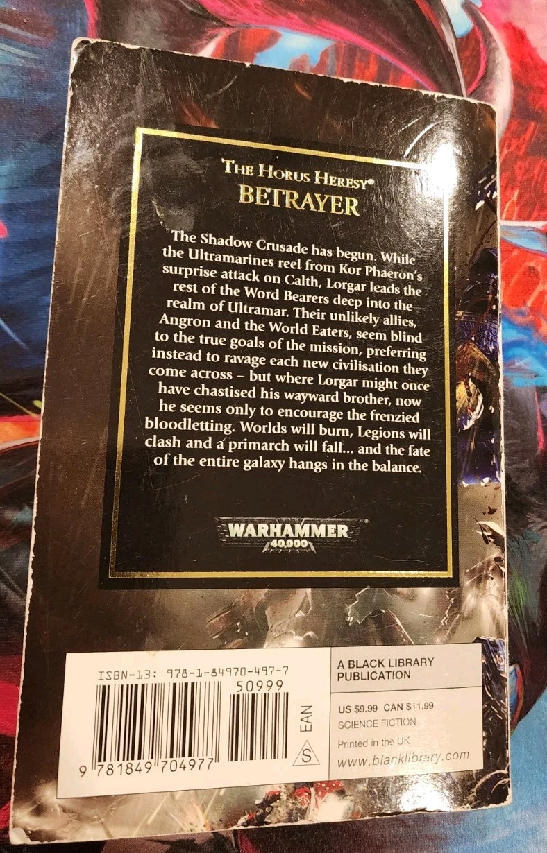 Betrayer by Aaron Dembski-Bowden (2013, Trade Paperback)
