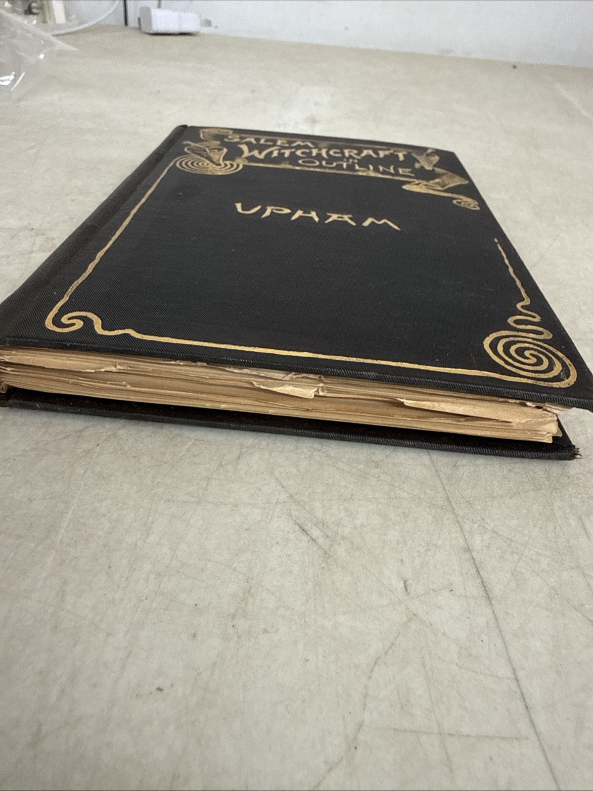 Salem Witchcraft In Outline Upham 1891 Very Rare Occult Book Trials Antique