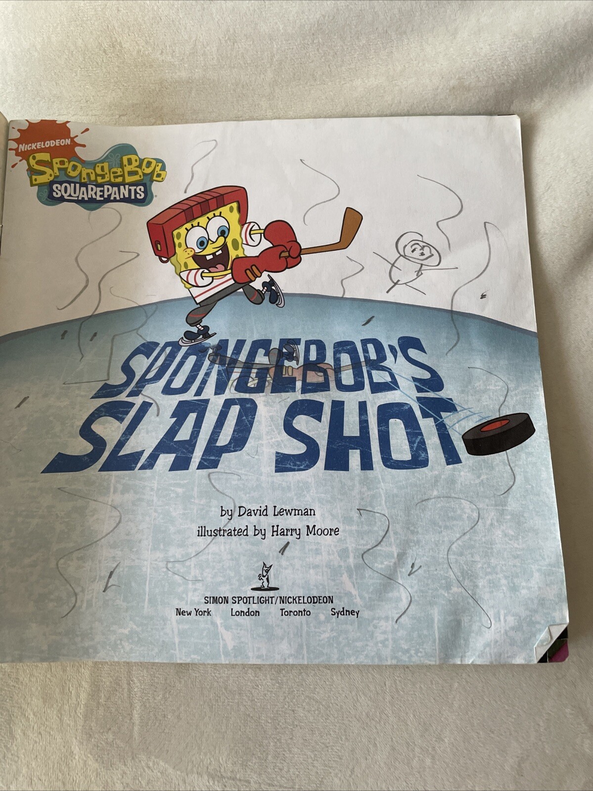 SPONGEBOB’S SLAP SHOT (NICKELODEON SPONGBOB SQUAREPANTS) By David Lewman