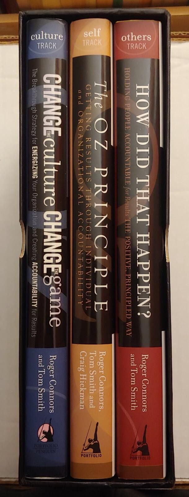 THE OZ SERIES Box Set 3 Track to Creating Greater Accountability HCDJ LIKE NEW