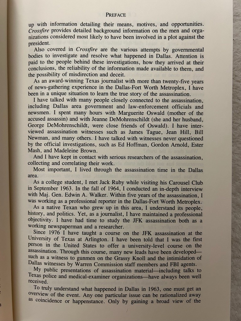 Edward Klein, The Kennedy Curse;Jim Marrs,Crossfire:The Plot That Killed Kennedy