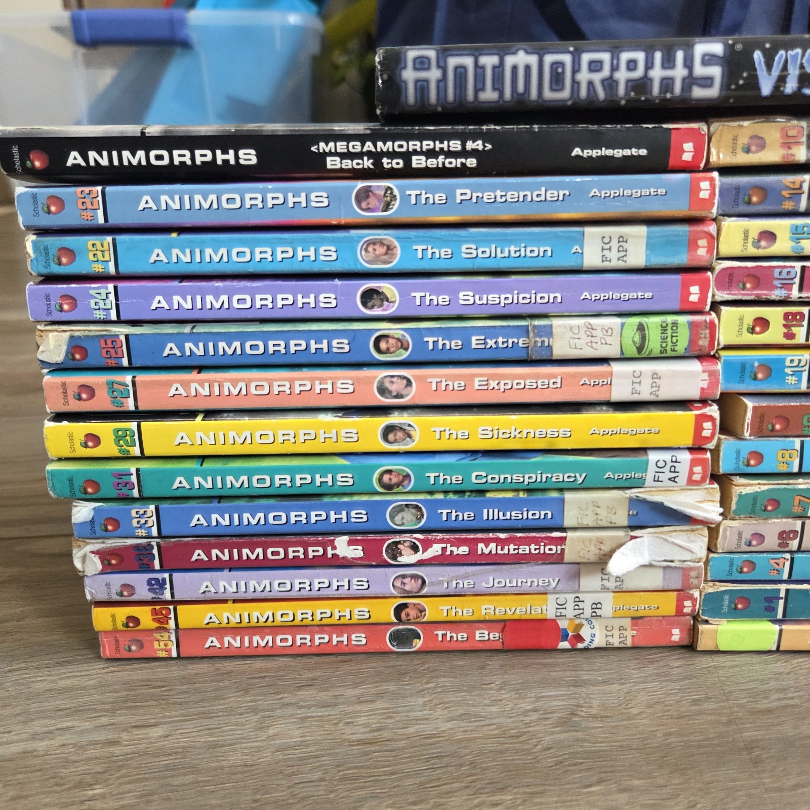 Vintage Lot of 27 Animorphs Paperback Books K.A. Applegate