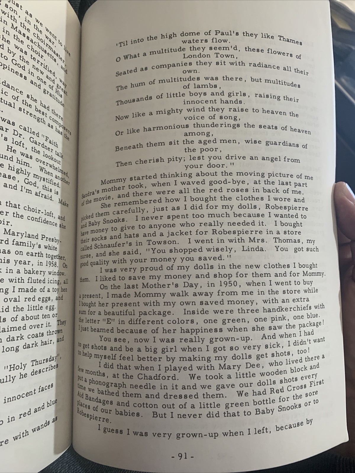 Linda By Eleanor B. Wasserman 1958 First Edition True Story