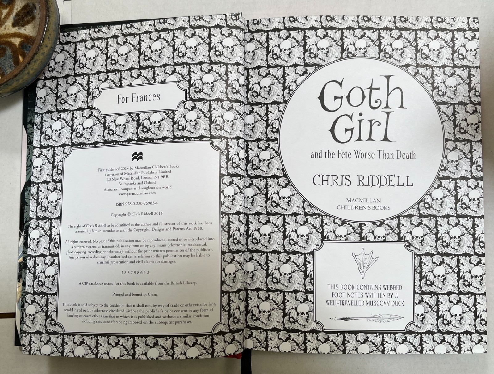 Goth Girl Series (4 books) – Chris Riddell – Hardcover
