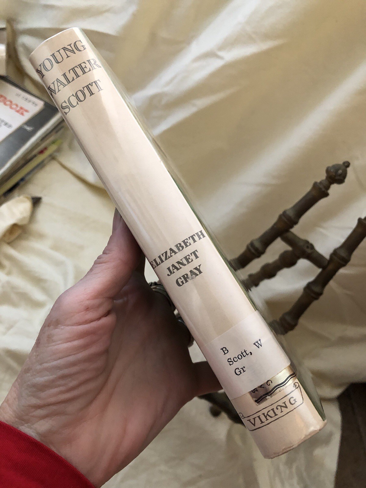 Young Walter Scott Elizabeth Janet Gray HCDJ 1967 14th Printing Viking Press