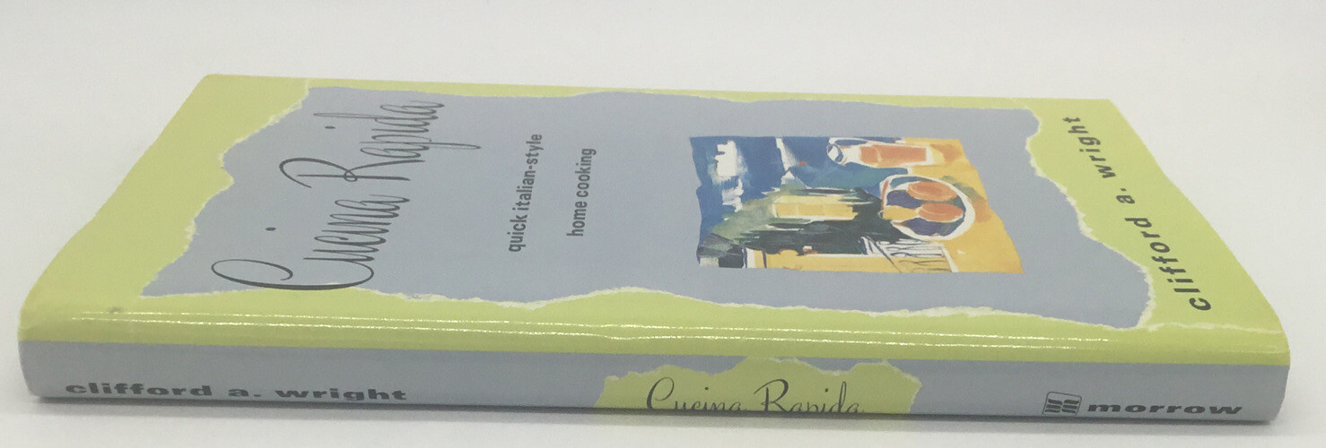Vintage 1994 Cucina Rapida Italian-Style Cookbook Recipes Cookbook Rare! Signed!