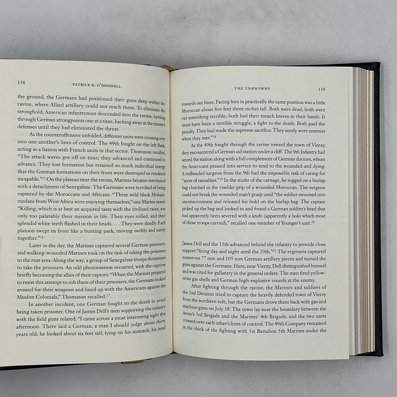 THE UNKNOWNS Patrick K. O’Donnell 2020 Collector’s Edition Leather Bound Black