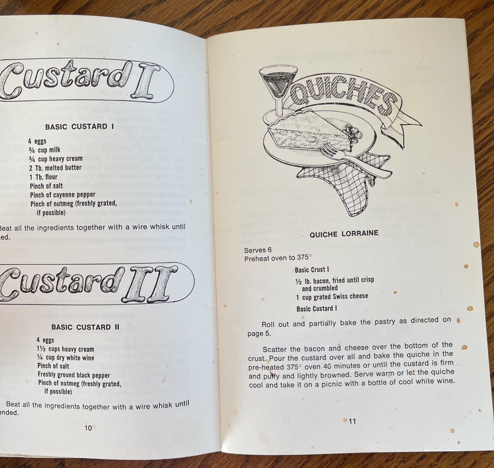 Vintage 1974 Quiche And Pie Cookbook Irena Chalmers – Potpourri Press Booklet