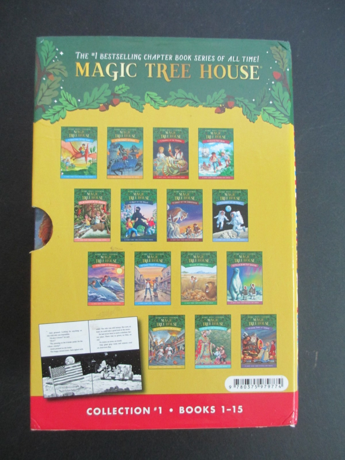 Magic Tree House Collection 1 Boxed Book Set 1-15 by Mary Pope Osborne Paperbac