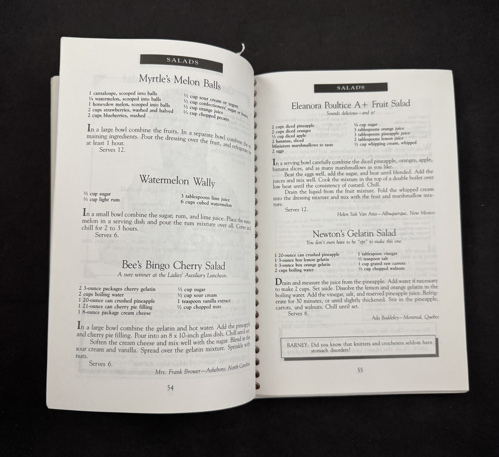 Aunt Bee’s Mayberry Cookbook by Ken Beck & Jim Clark (1991)