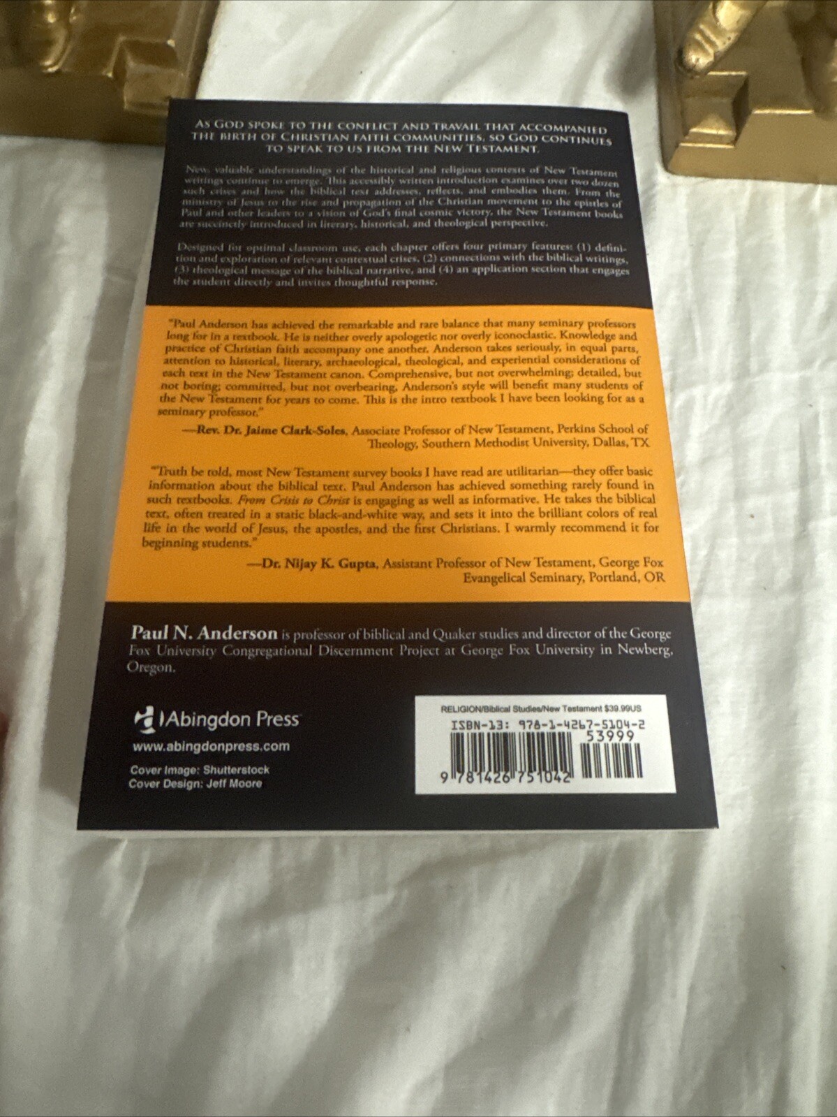 FROM CRISIS TO CHRIST: A CONTEXTUAL INTRODUCTION TO THE By Paul N. Anderson Mint