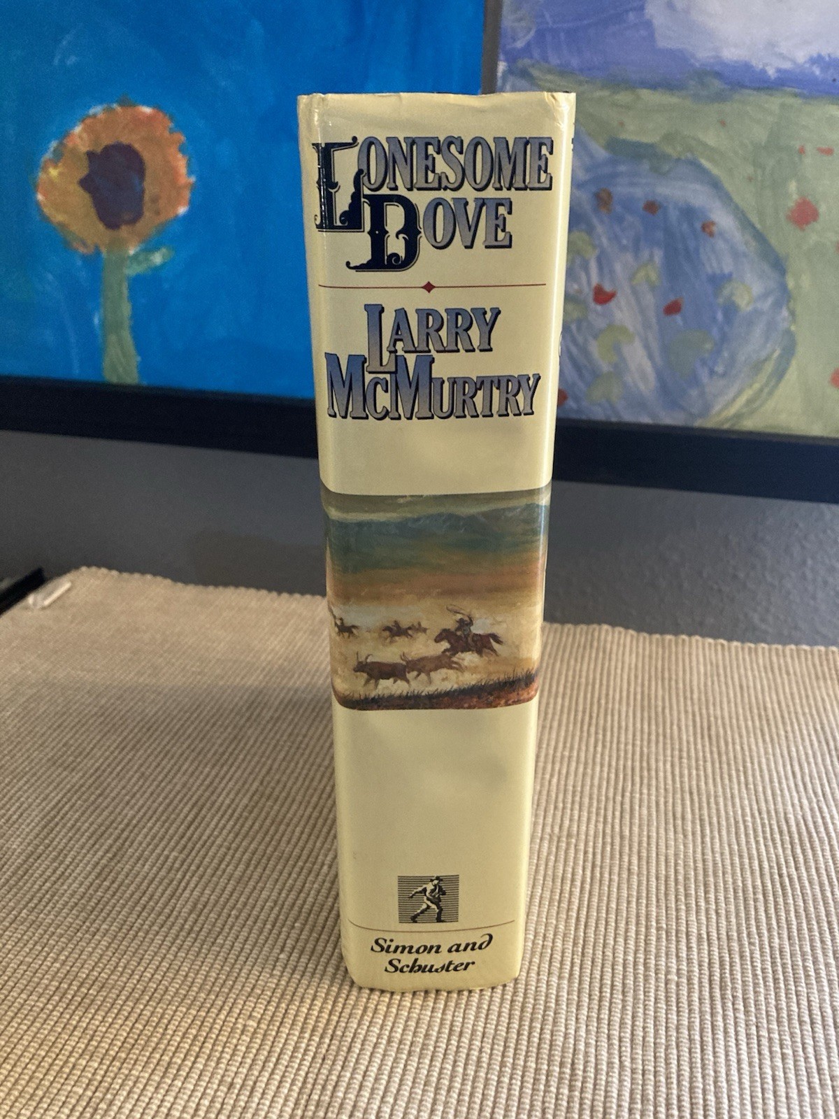 Lonesome Dove by Larry McMurtry – 1985 Hardcover! – 1st Edition/Later Print!