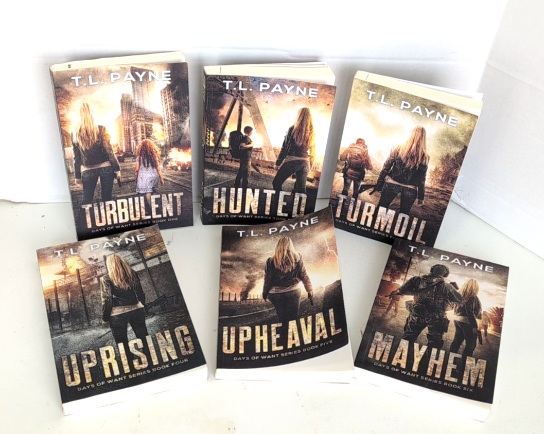 Days of Want Series: Books 1-6 Lot T.L. Payne Paperbacks EMP
