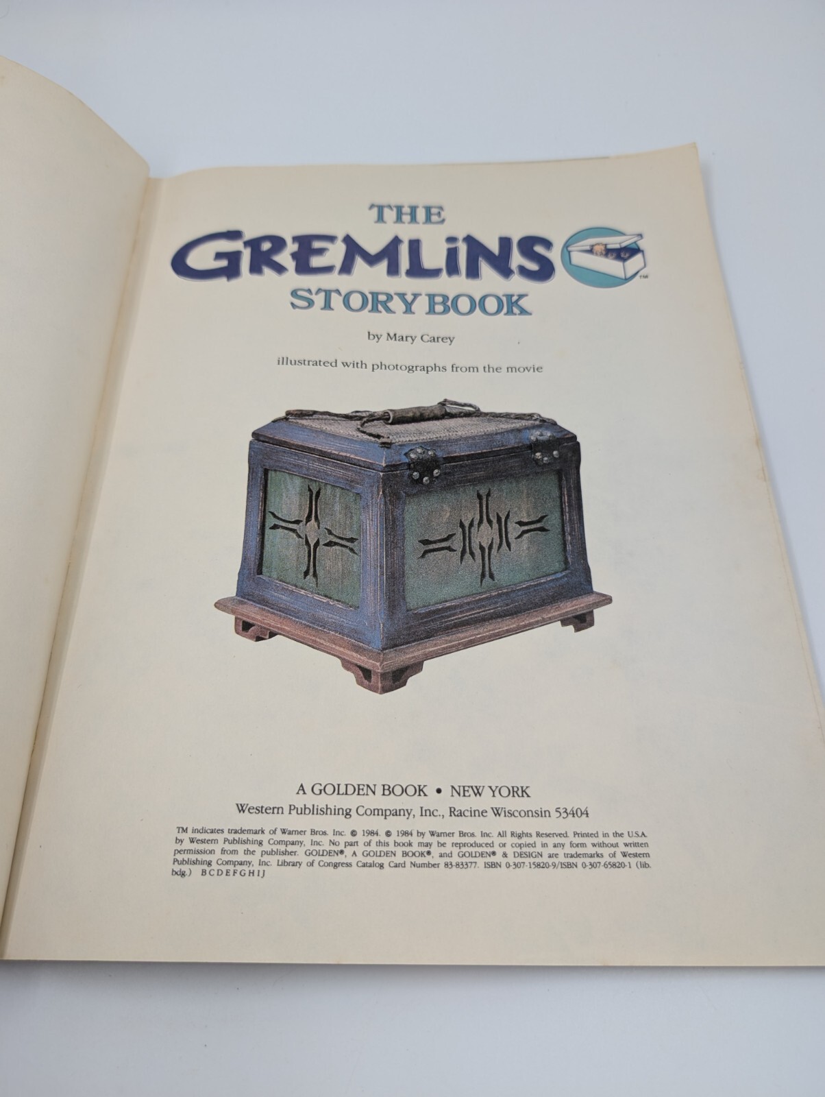 Vintage 1984 Illustrated The Gremlins Storybook by Mary Carey Softcover