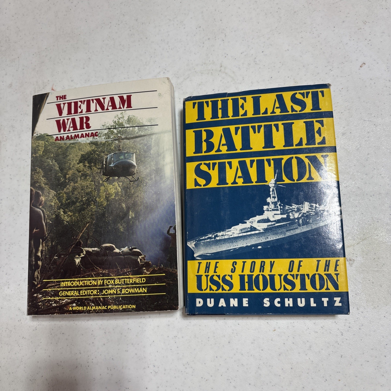Military Books – Vietnam War And Story Of USS Houston