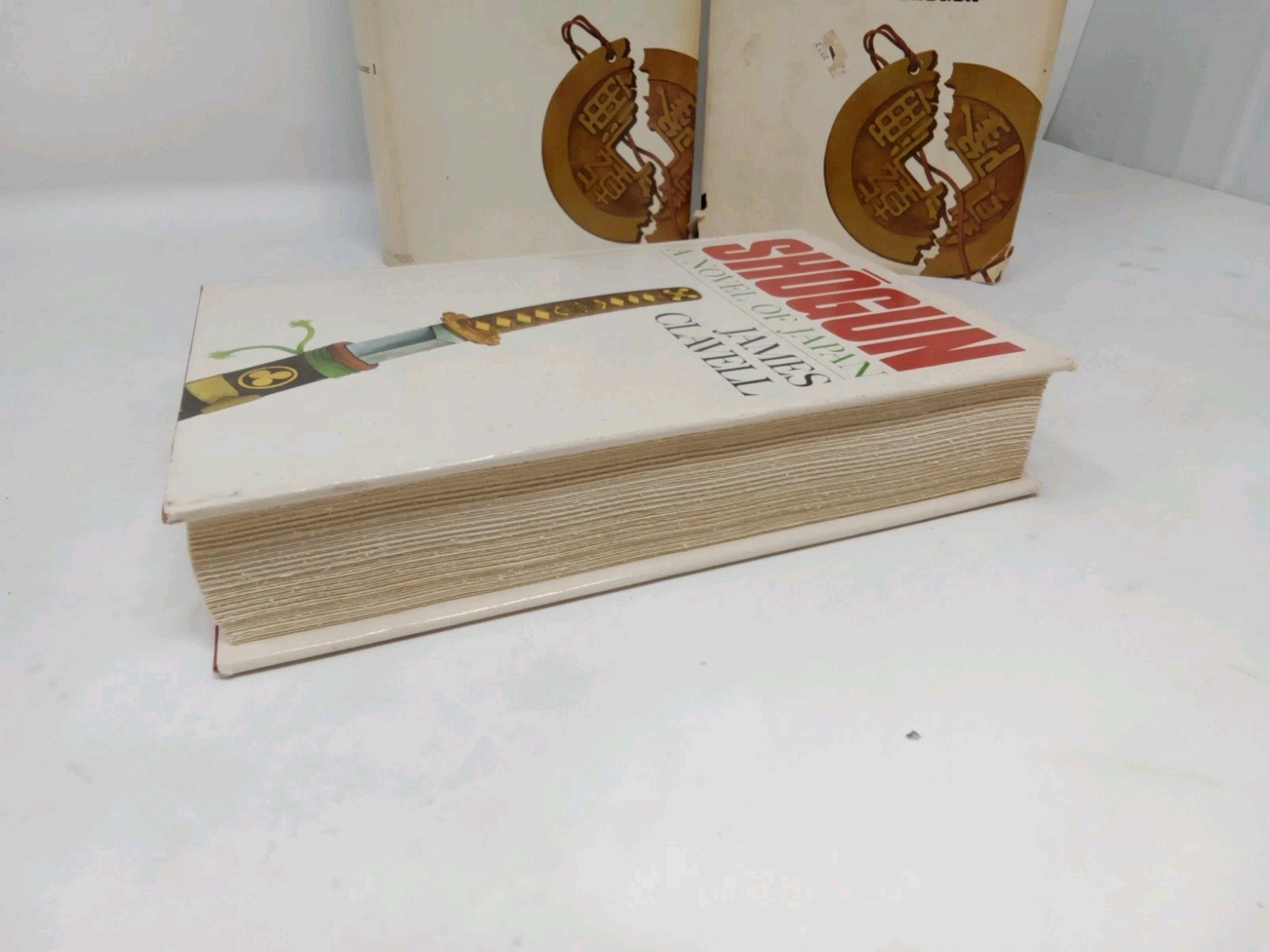 James Clavell Shogun 2 Noble House Hardcover Book Club Edition Volume 1 & 2 Lot