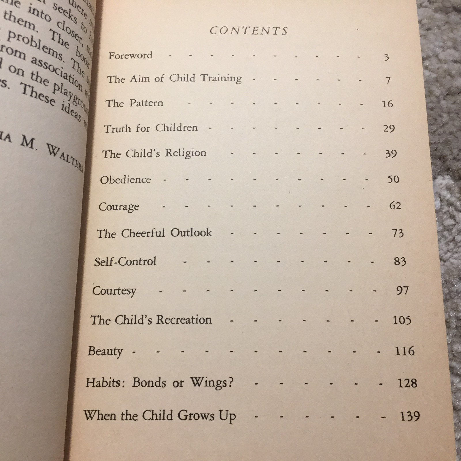 You And Your Child Zelia M Walters 1963 Unity School Of Christianity Parenting