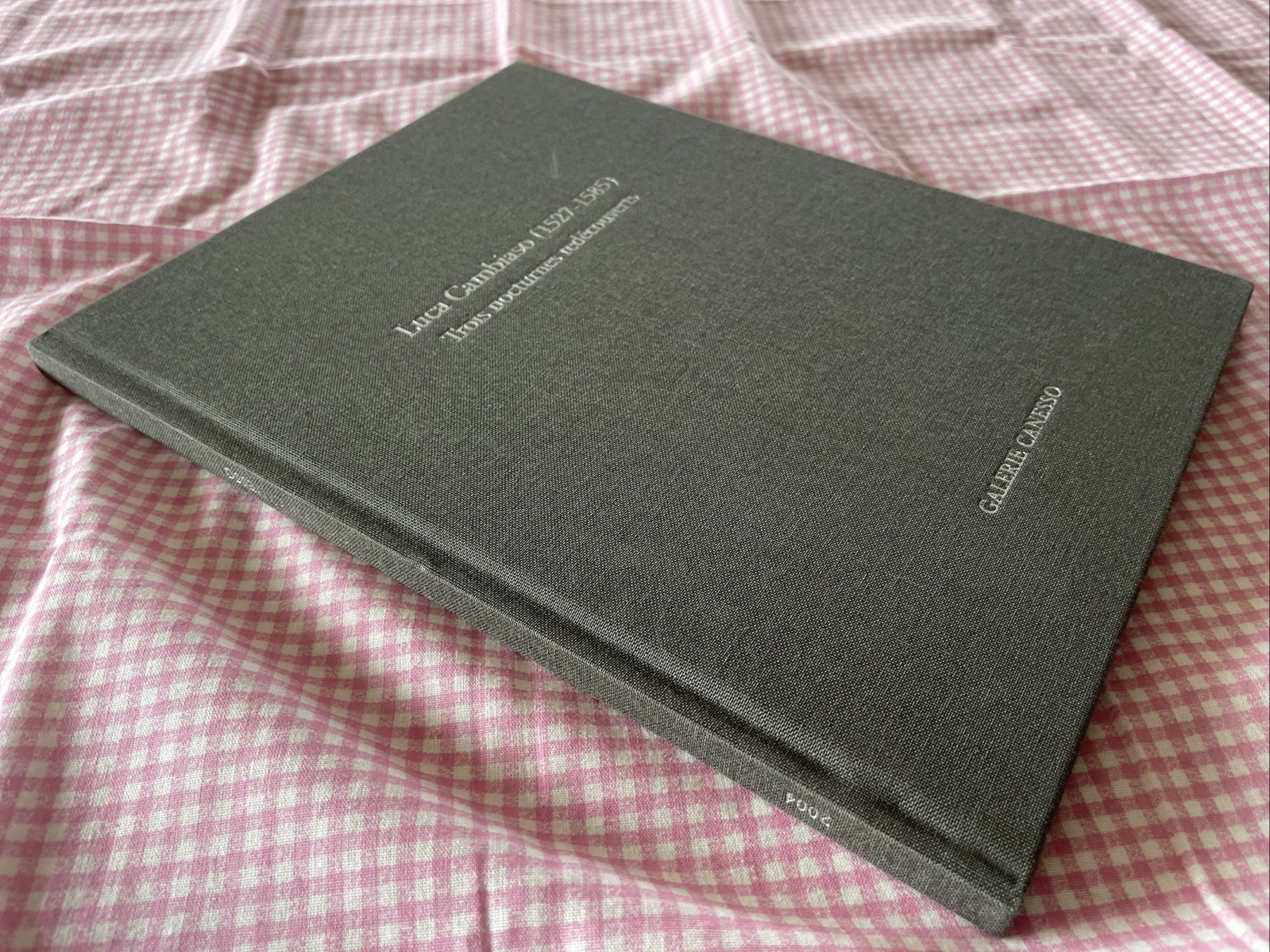 Galerie Canesso Luca Cambiaso (1527-1585) Trois Nocturnes Rédecouverts (2004 HC)