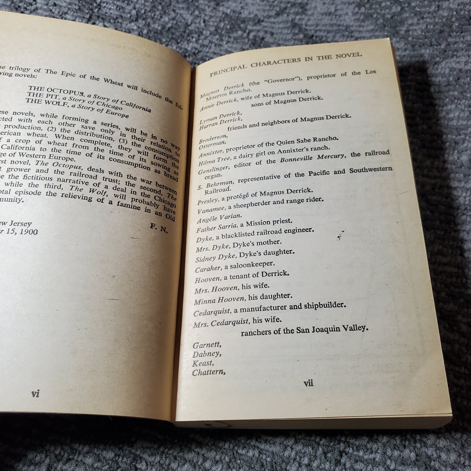 The Octopus Frank Norris 1964 Signet Classic Fiction California Novel