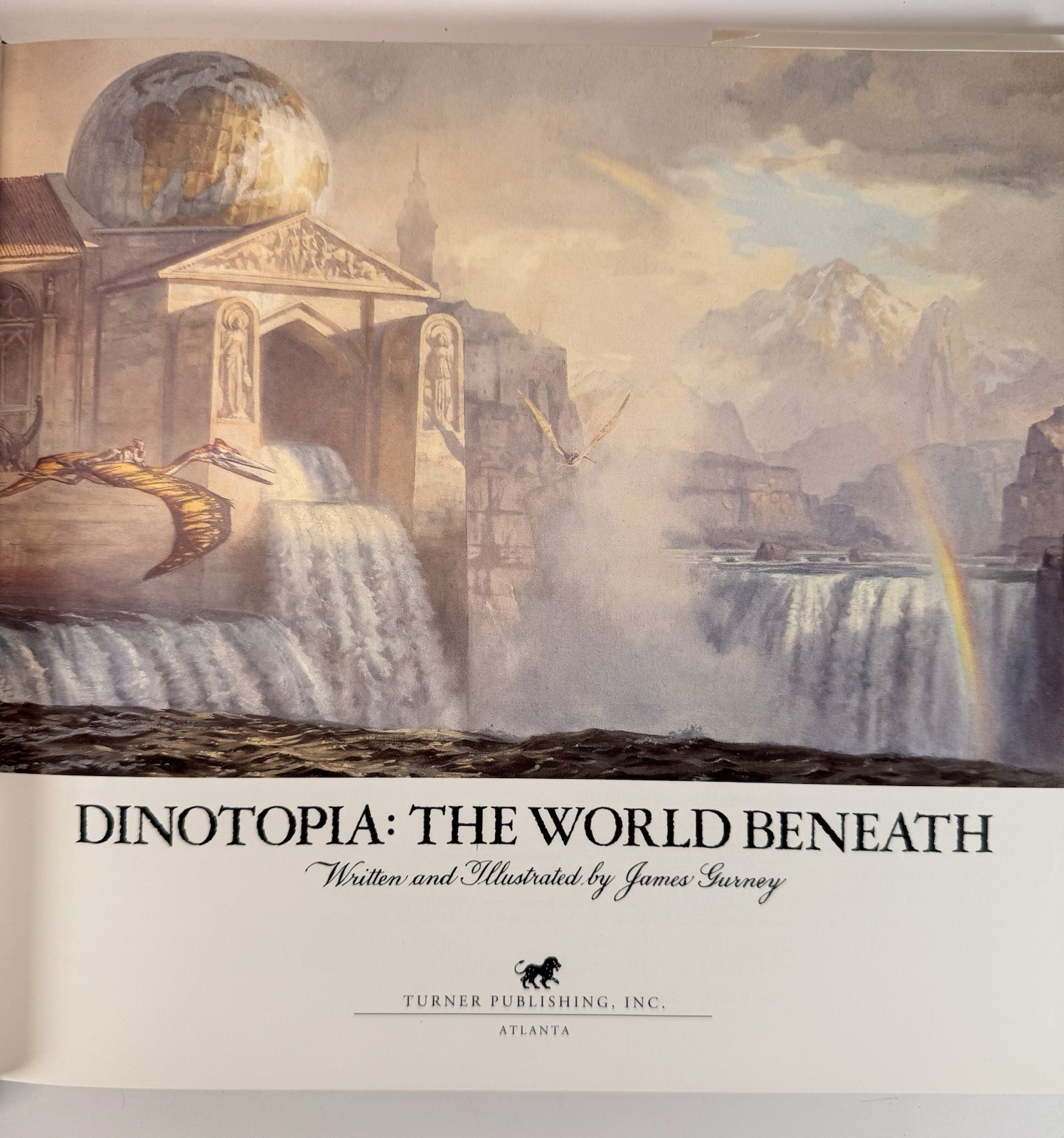 Dinotopia The World Beneath 1995 1st Edition James Gurney HC DJ MINT
