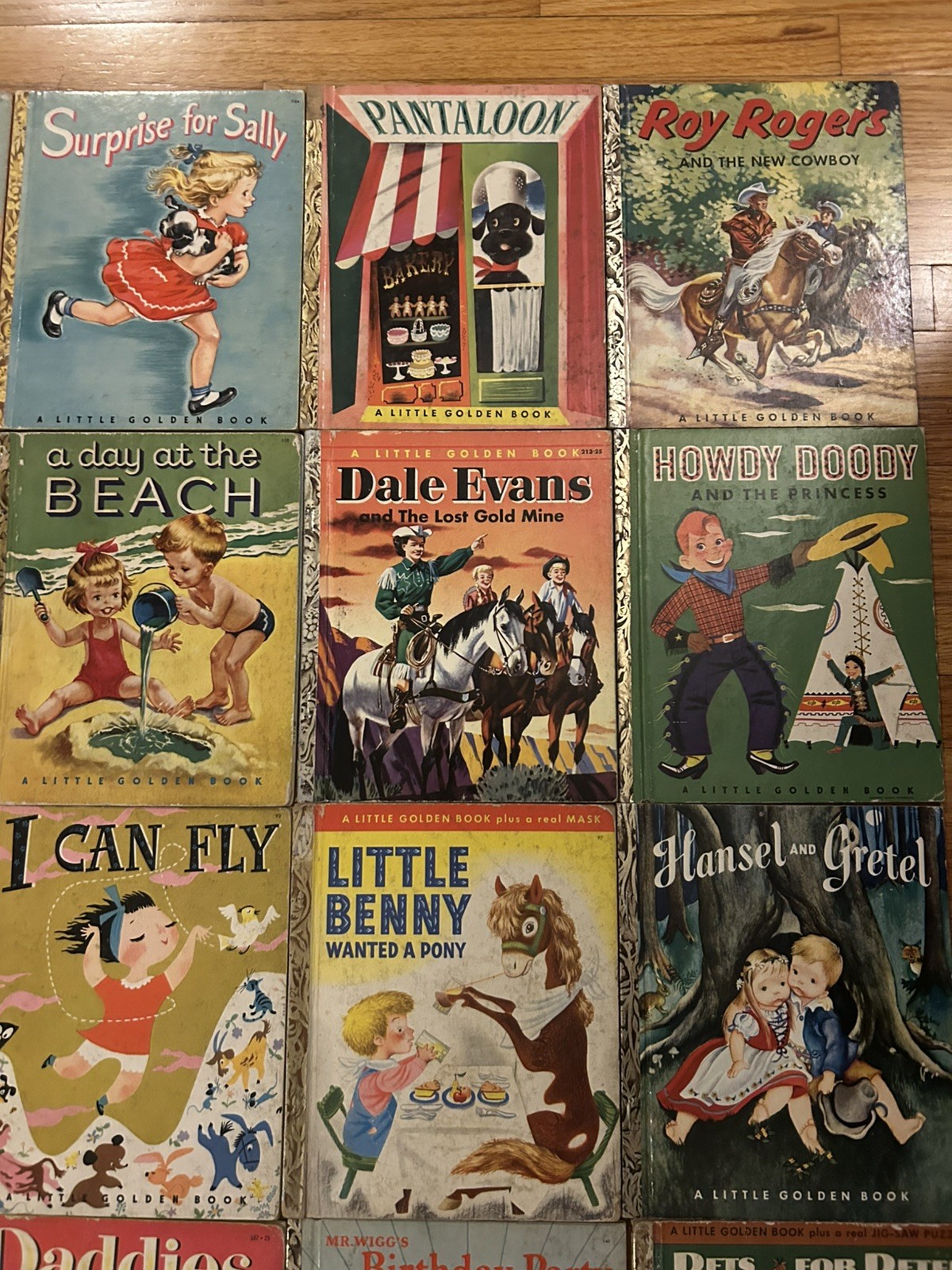 HUGE Little Golden Books Lot Of 146 – VINTAGE 1940’s to 1970’s editions RARE
