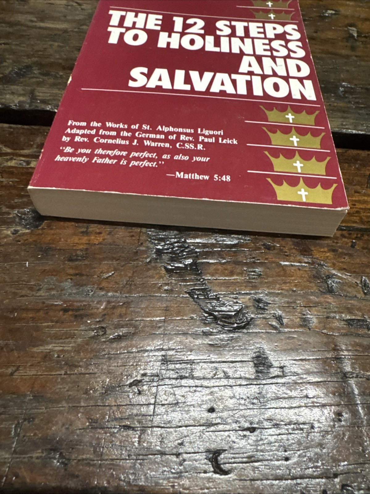 Twelve Steps to Holiness and Salvation by St. Alphonsus de Liguori (1993, Trade