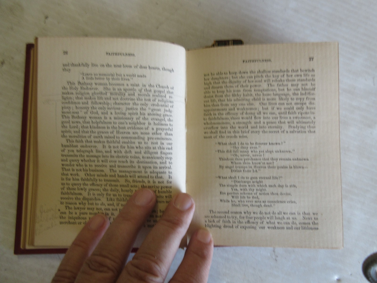 THE FAITH THAT MAKES FAITHFUL BY GANNETT & JONES 1891