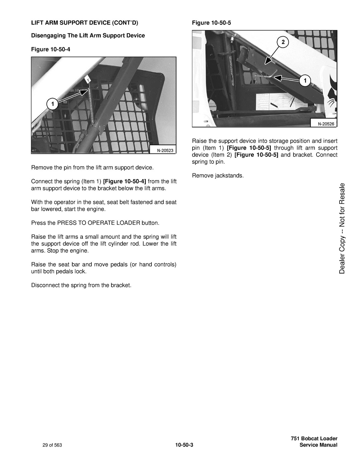BOBCAT 751 Service Manual 2006 SN 515620001 Up – BOUND – COVERS – XL FOLDOUTS