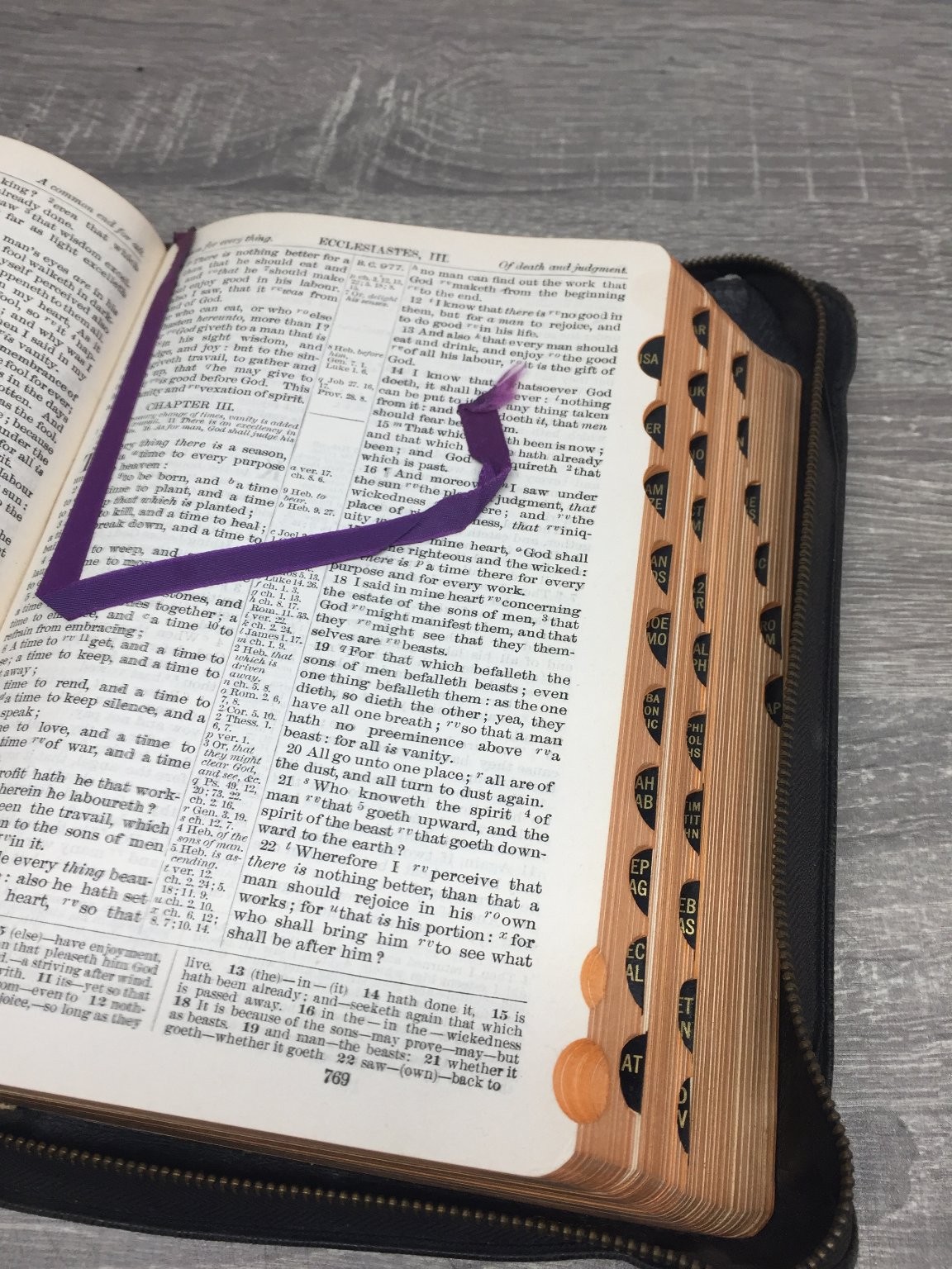 Holy Bible Self-Pronouncing S.S. Teachers Red Letter 1926 National Bible Press