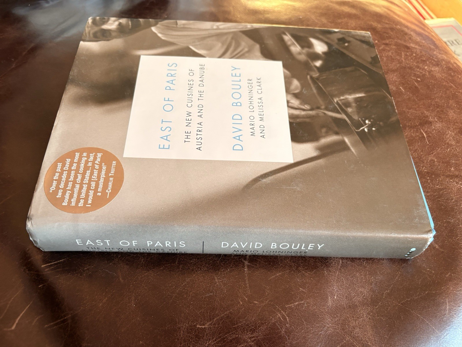 David Bouley SIGNED East Of Paris 2003 Hardcover 1st Edition AUTOGRAPHED