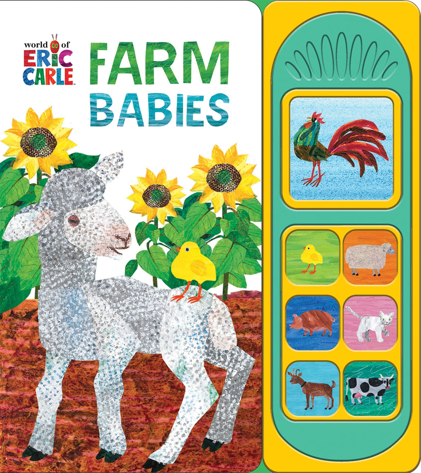 World of Eric Carle, Farm Babies 7-Button Sound Book – PI Kids