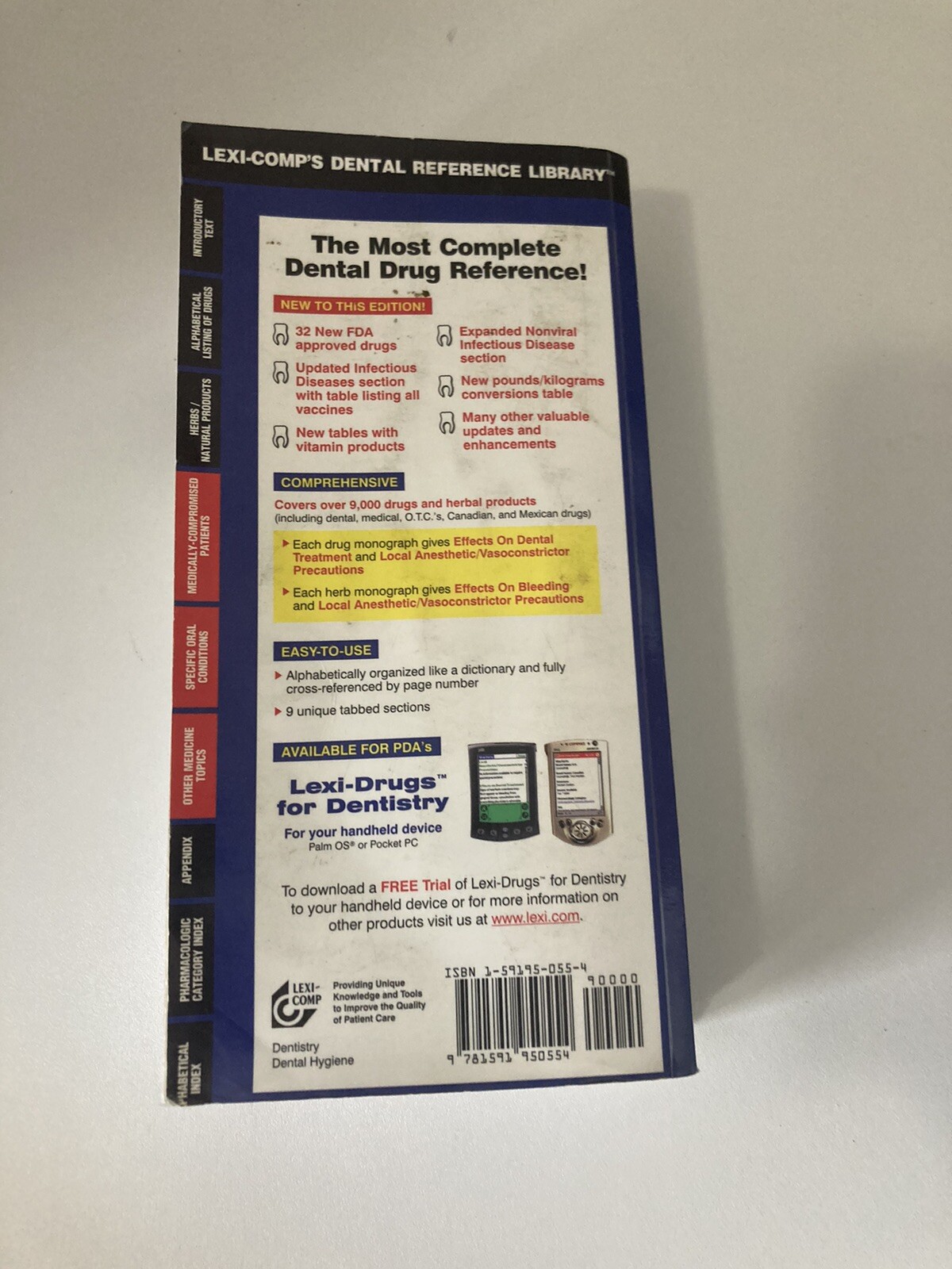 Drug Information Handbook for Dentistry, 2004 – Paperback – Very Good