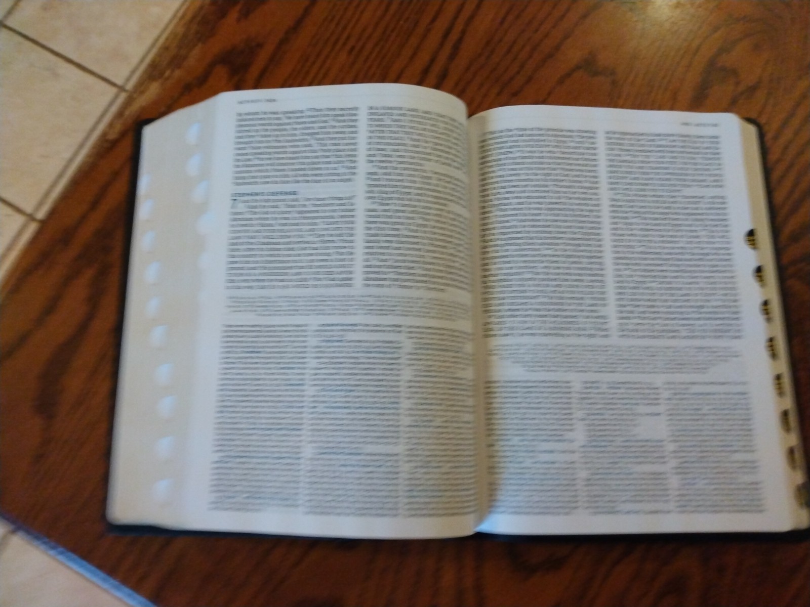 MacArthur Study Bible~ Black Genuine Leather Indexed ~Retail $174.99~2nd Ed.
