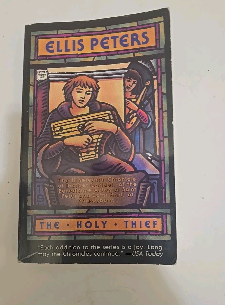 7 Book Lot of Writer Ellis Peters Paperbook Books with “Heretic’s Apprentice” +