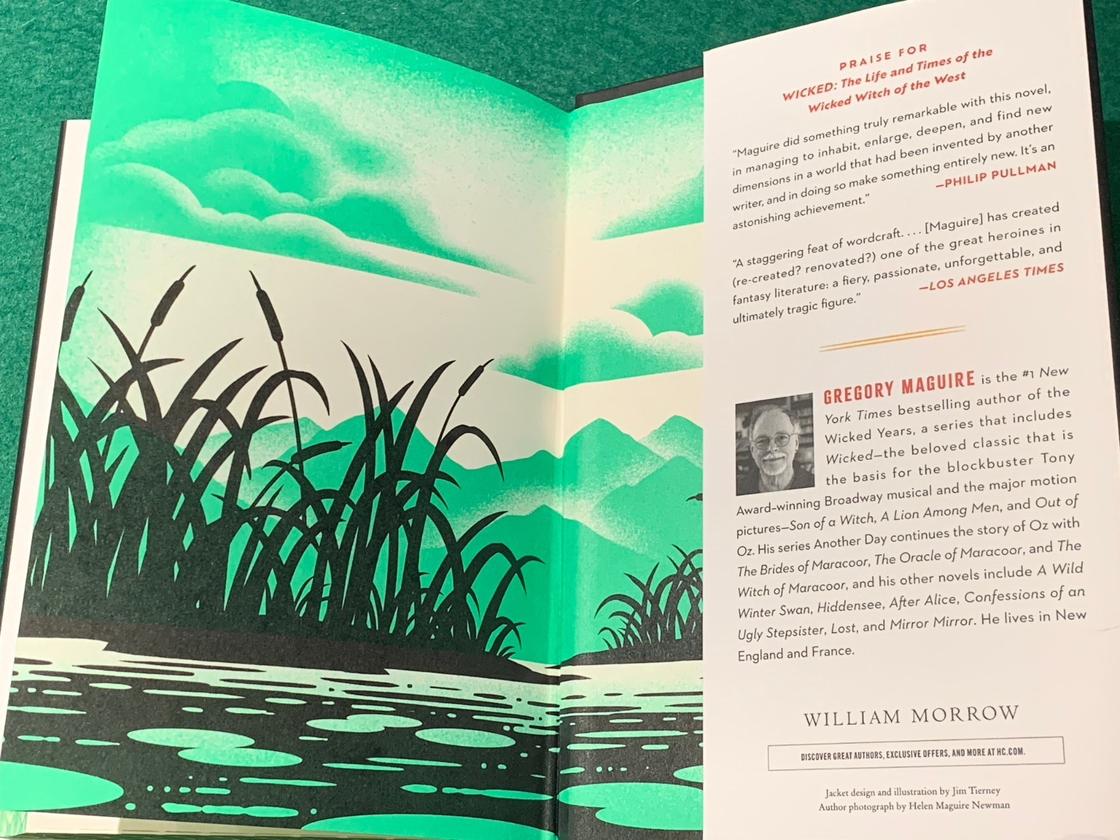 Wicked Collector’s Edition & Elphie by Gregory Maguire BOTH SIGNED HC DJ