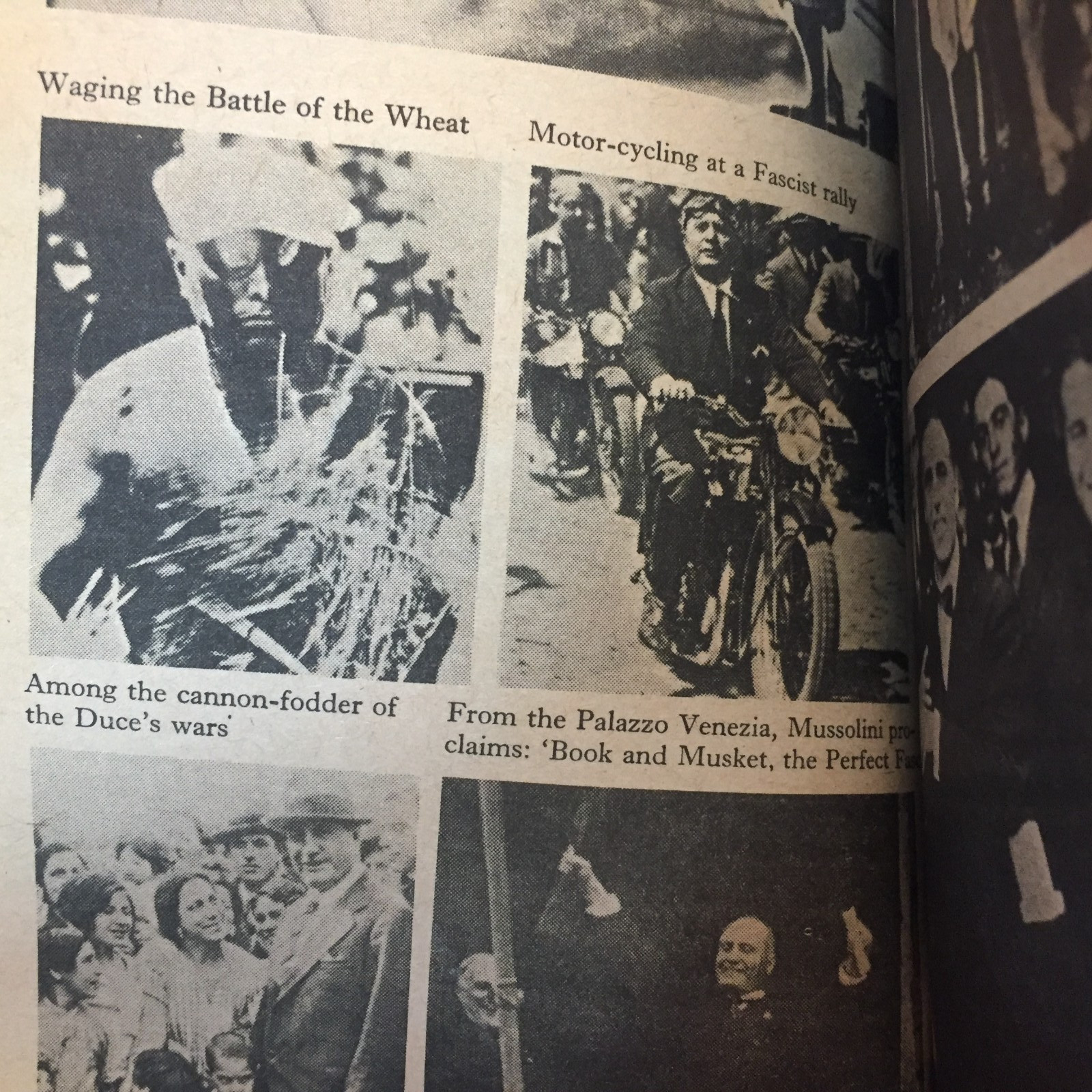 Duce! Military Biography Paperback Book by Richard Collier Popular Library 1971