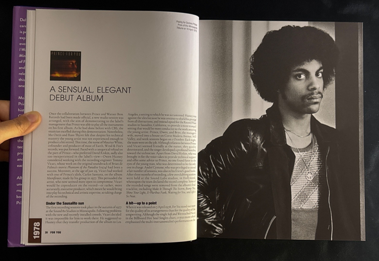 Prince All the Songs The Story Behind Every Track Benoît Clerc Hardcover Book