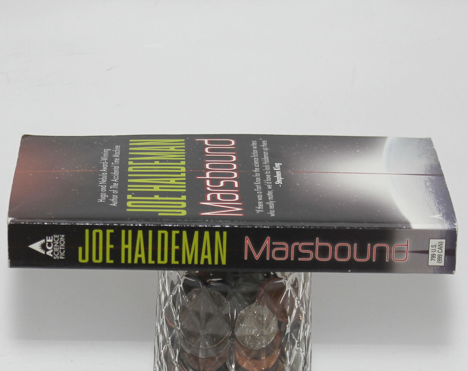 Joe Haldeman MARSBOUND Ace 2009 1st Printing SF PB – Stephen King Cover Blurb