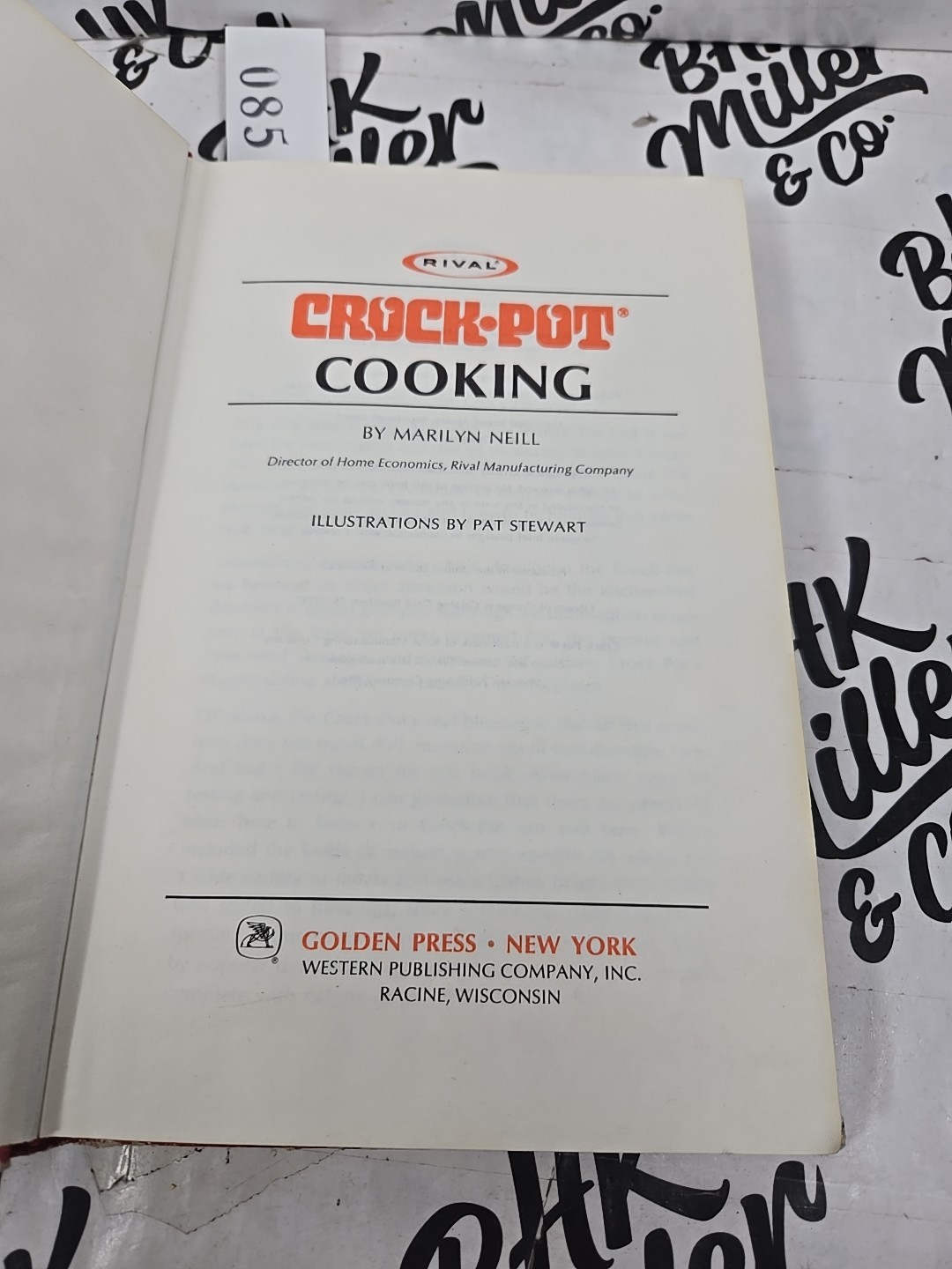 Vintage 1975 Rival Crock Pot Cooking Cook Book Recipe Book