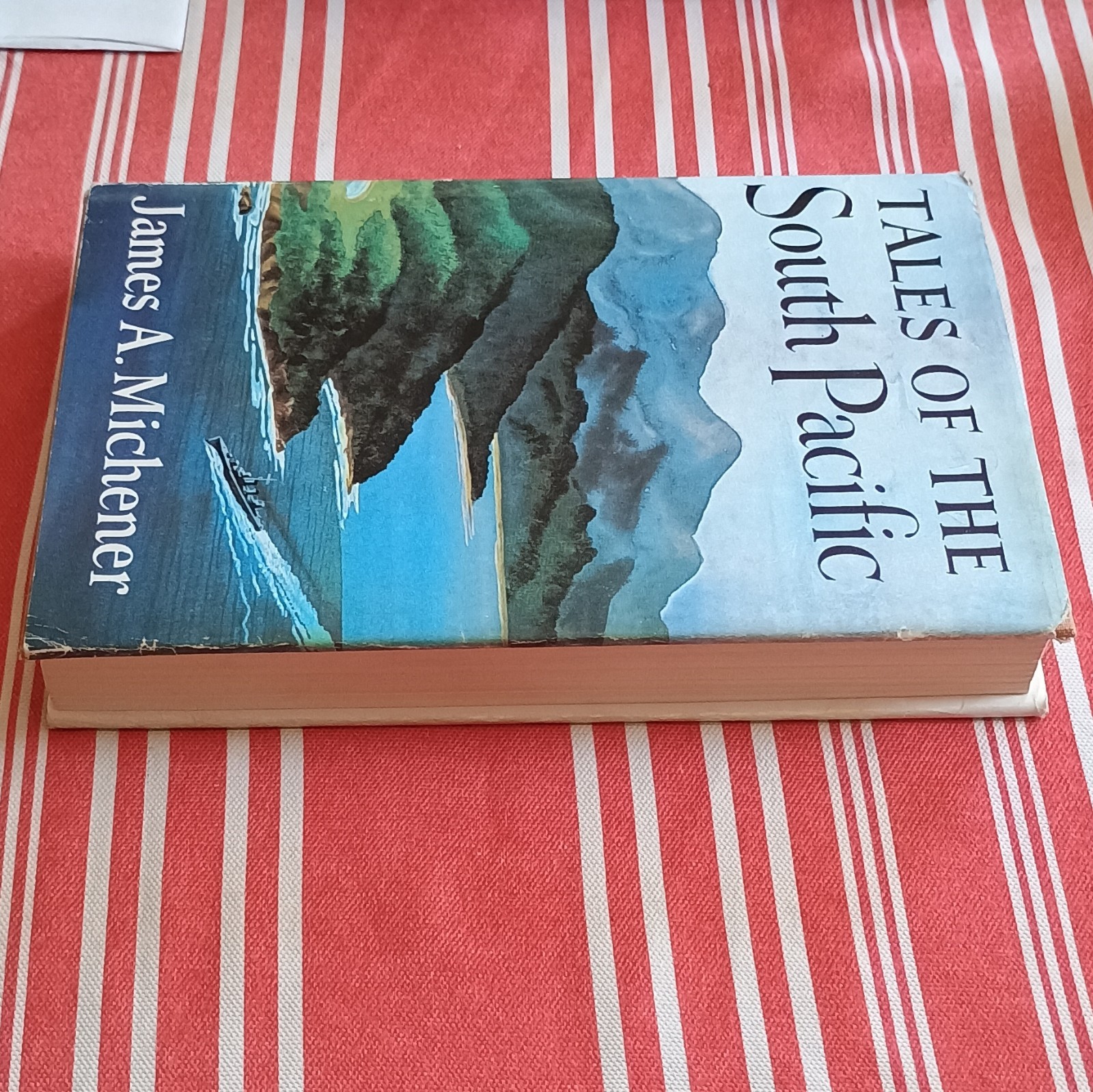 James A. Michener Tales of the South Pacific HCDJ Macmillan 1947 1st BCE