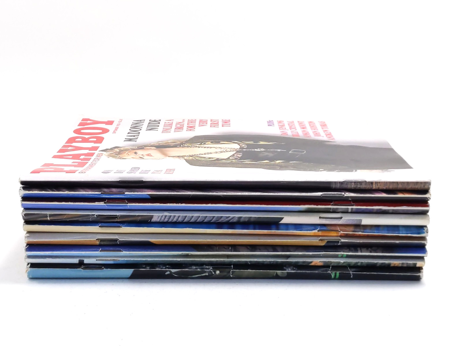 Vintage Playboy Magazine Lot of 9 (January – September 1985) W/ Centerfolds