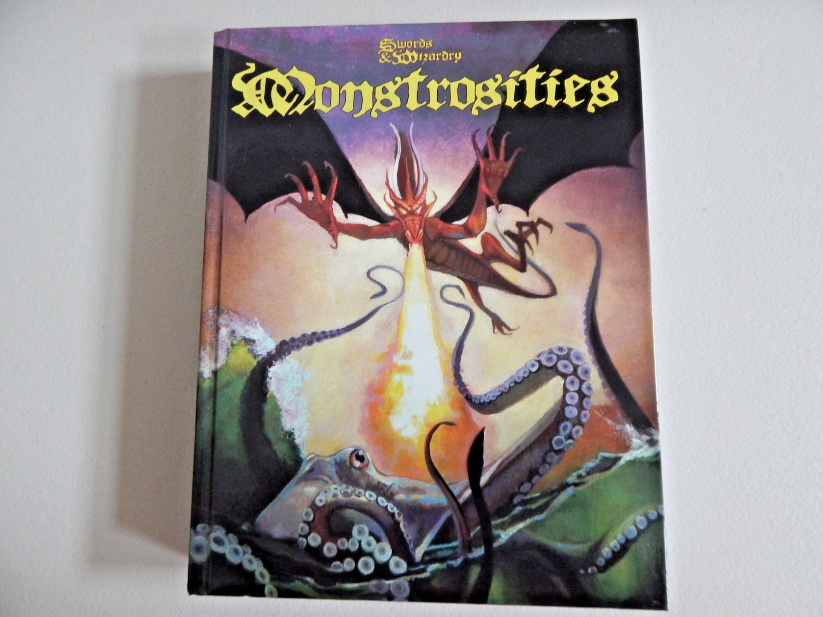 MONSTROSITIES Swords & Wizardry Monster Book HC Frog God Games Matthew J. Finch