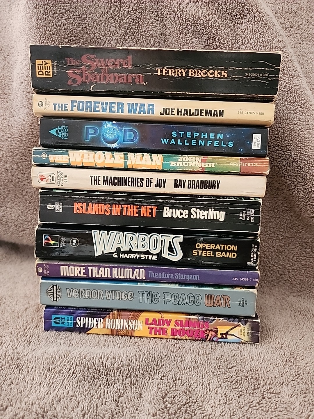 Sci-Fi Assortment Of Paperback Books Lot Of 10 (Lot #10)
